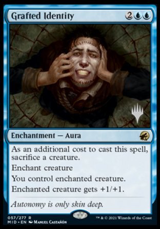 Grafted Identity (Promo Pack) [Innistrad: Midnight Hunt Promo Pack]