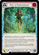 Rites of Replenishment (Red) [ELE079] (Tales of Aria) 1st Edition Normal
