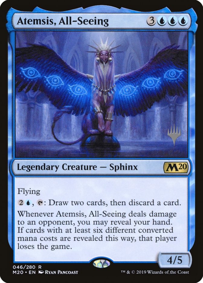 Atemsis, All-Seeing (Promo Pack) [Core Set 2020 Promo Pack]