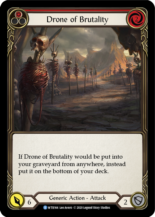 Drone of Brutality (Red) [U-WTR164] (Welcome to Rathe Unlimited) Unlimited Normal