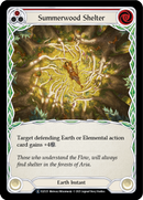 Summerwood Shelter (Red) [U-ELE125] (Tales of Aria Unlimited) Unlimited Rainbow Foil
