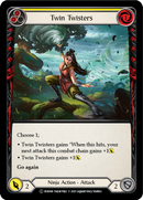 Twin Twisters (Yellow) [EVR048] (Everfest) 1st Edition Rainbow Foil