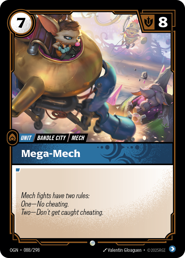 front of card Mega-Mech [Origins]