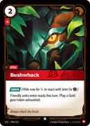 front of card Bushwhack [Spiritforged] 004/221