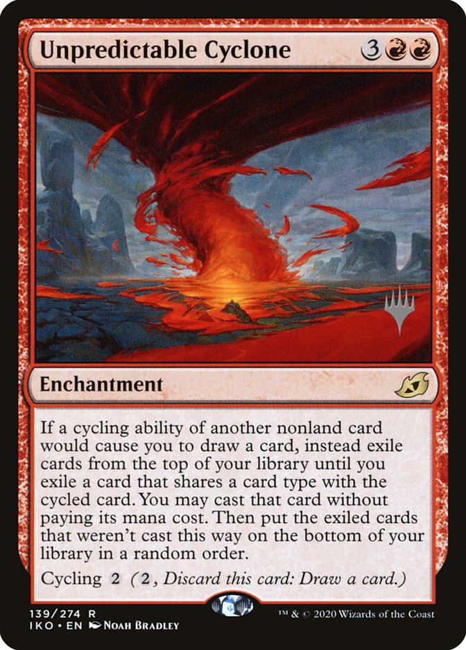 Unpredictable Cyclone (Promo Pack) [Ikoria: Lair of Behemoths Promo Pack]