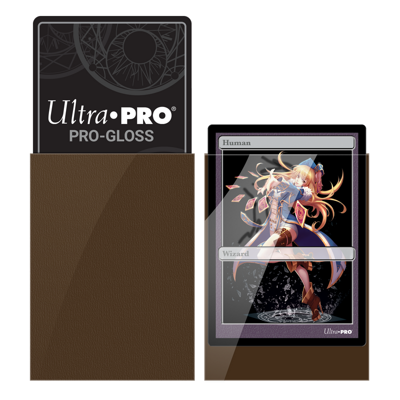 Ultra PRO: Small 60ct Sleeves - PRO-Gloss (Brown)