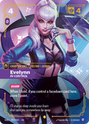 front of card Evelynn, In Control (K/DA Special Art Card) [Radiance] SP3/005
