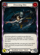 Drowning Dire (Blue) [EVR112] (Everfest) 1st Edition Rainbow Foil