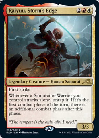 Raiyuu, Storm's Edge (Promo Pack) [Kamigawa: Neon Dynasty Promo Pack]