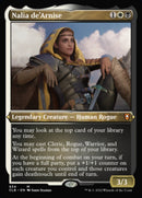 (Thick Stock Display Commander) Nalia de'Arnise (Foil Etched) [Commander Legends: Battle for Baldur's Gate]