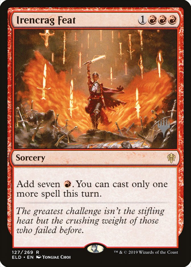 Irencrag Feat (Promo Pack) [Throne of Eldraine Promo Pack]