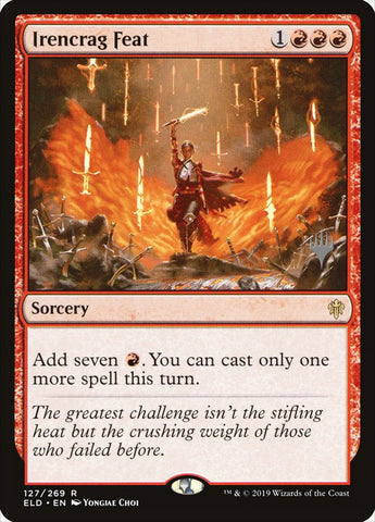 Irencrag Feat (Promo Pack) [Throne of Eldraine Promo Pack]
