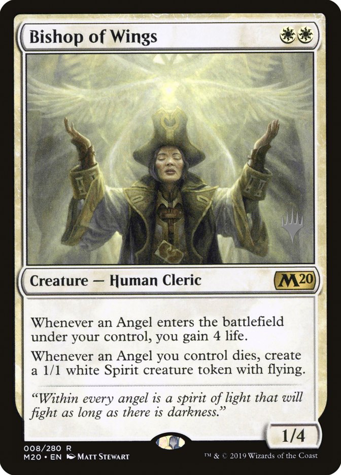 Bishop of Wings (Promo Pack) [Core Set 2020 Promo Pack]