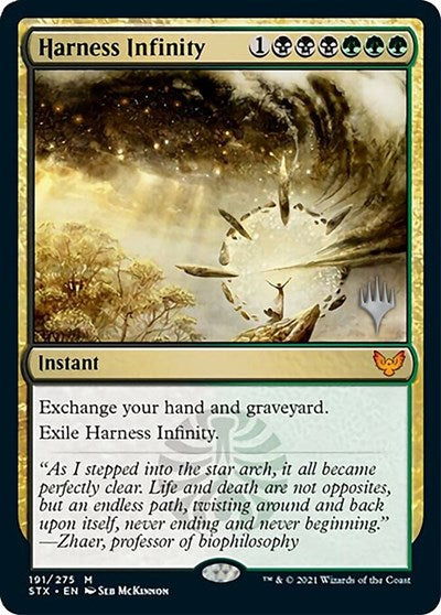 Harness Infinity (Promo Pack) [Strixhaven: School of Mages Promo Pack]