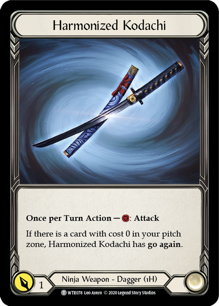 Harmonized Kodachi // Katsu, the Wanderer [U-WTR078 // U-WTR076] (Welcome to Rathe Unlimited) Unlimited Normal