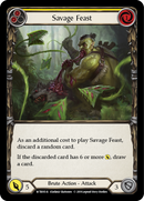 Savage Feast (Yellow) [WTR015-R] (Welcome to Rathe) Alpha Print Rainbow Foil