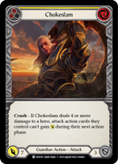Chokeslam (Yellow) [CRU036] (Crucible of War) 1st Edition Rainbow Foil