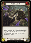 Brutal Assault (Yellow) [CRU193] (Crucible of War) 1st Edition Rainbow Foil
