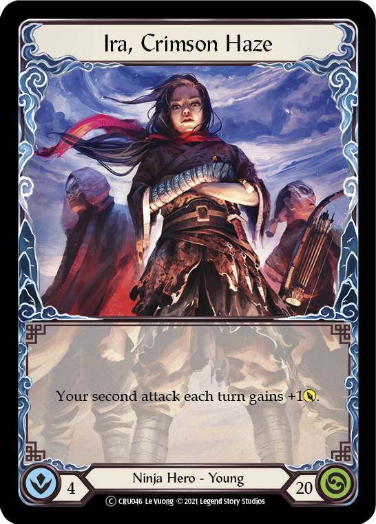 Ira, Crimson Haze [U-CRU046] (Crucible of War Unlimited) Unlimited Rainbow Foil