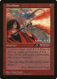 (Oversized) Pyroblast [Oversize Cards]