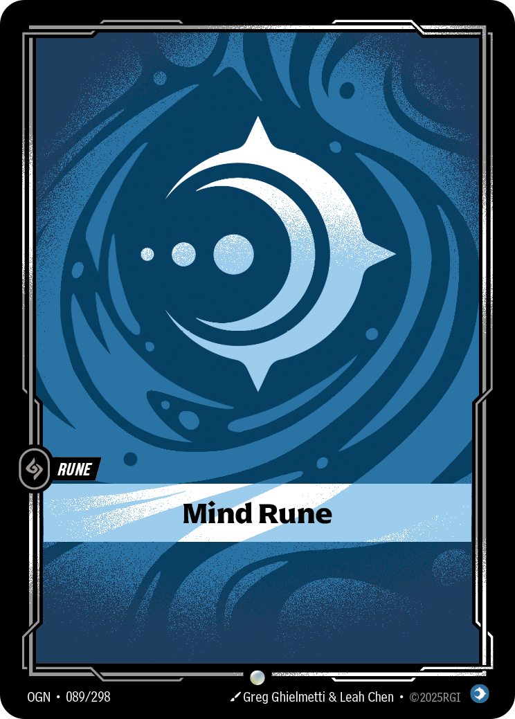 front of card Mind Rune [Origins]