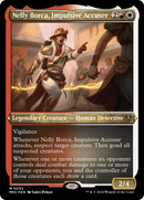 (Thick Stock Display Commander) Nelly Borca, Impulsive Accuser [Murders at Karlov Manor Commander]