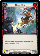 Flying Kick (Blue) [U-CRU065] (Crucible of War Unlimited) Unlimited Normal