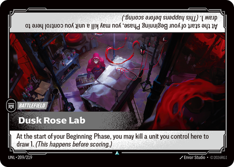 front of card Dusk Rose Lab [Unleashed] 209/219