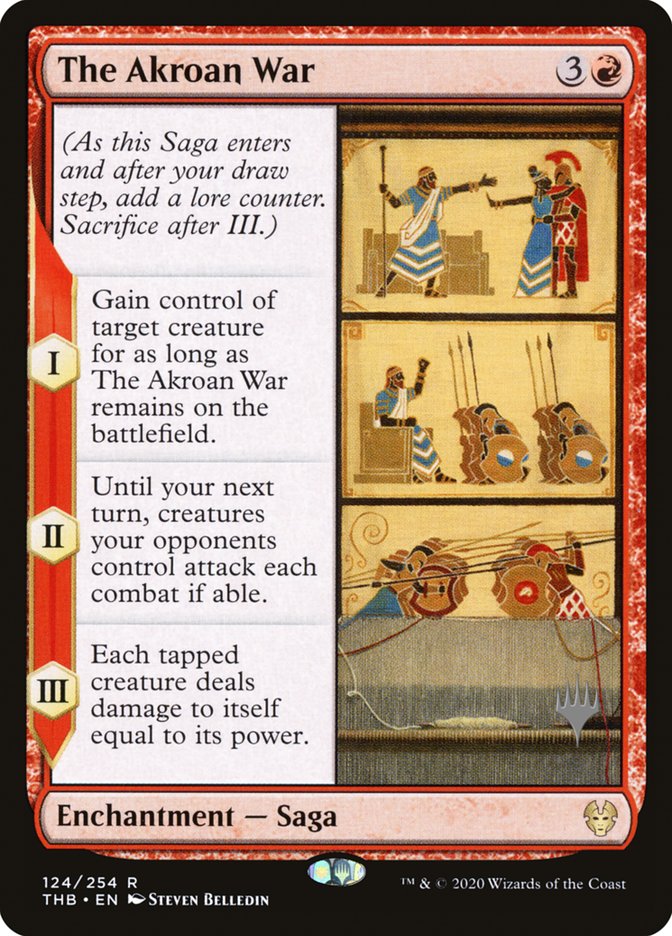 The Akroan War (Promo Pack) [Theros Beyond Death Promo Pack]