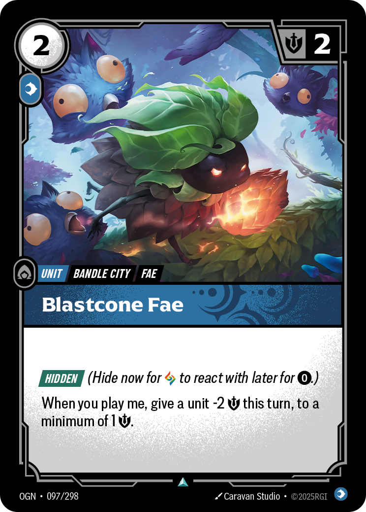 front of card Blastcone Fae [Origins]