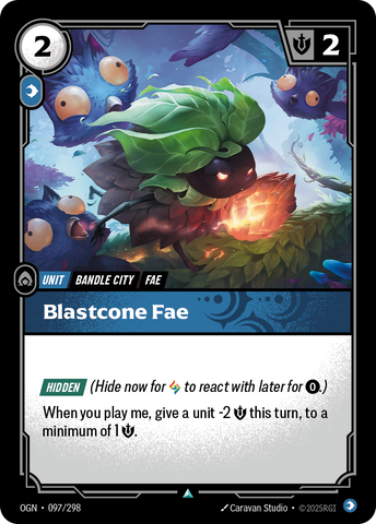 front of card Blastcone Fae [Origins] #097
