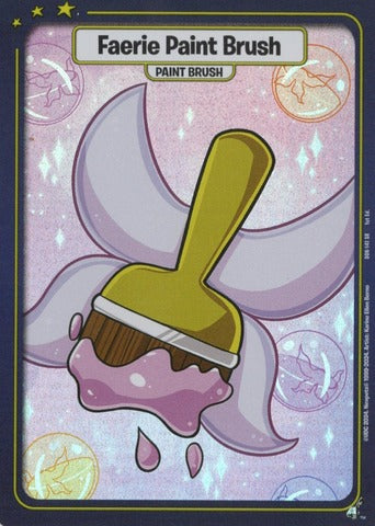 Faerie Paint Brush - Defenders of Neopia - 1st Edition