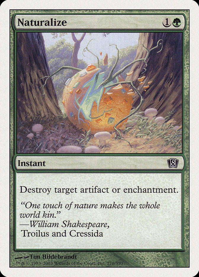 (Oversized) Naturalize (8th Edition) [Oversize Cards]
