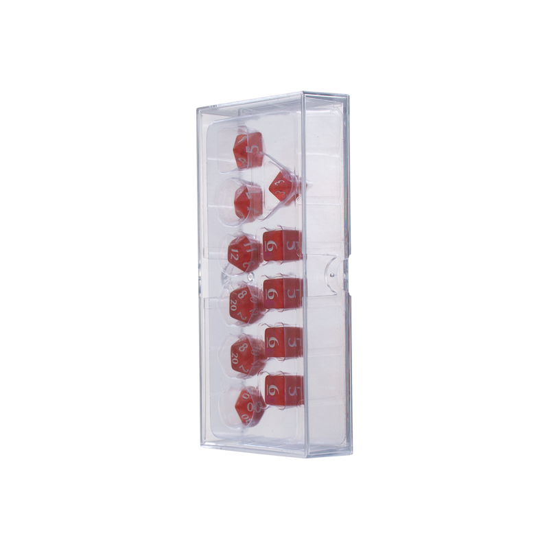 Ultra PRO: 11-Dice Set - Eclipse (Apple Red)