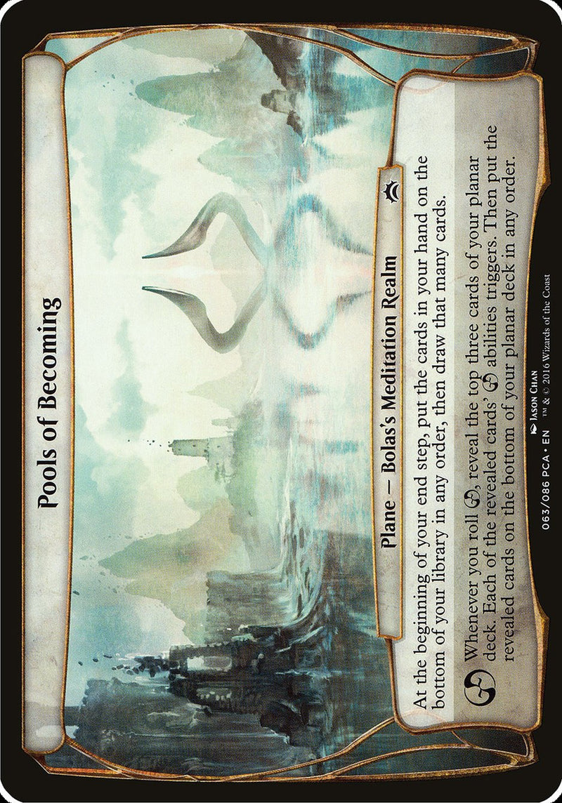 (Oversized Plane) Pools of Becoming [Planechase Anthology Planes]