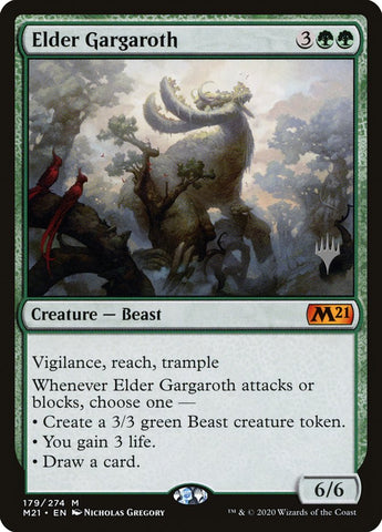 Elder Gargaroth (Promo Pack) [Core Set 2021 Promo Pack]