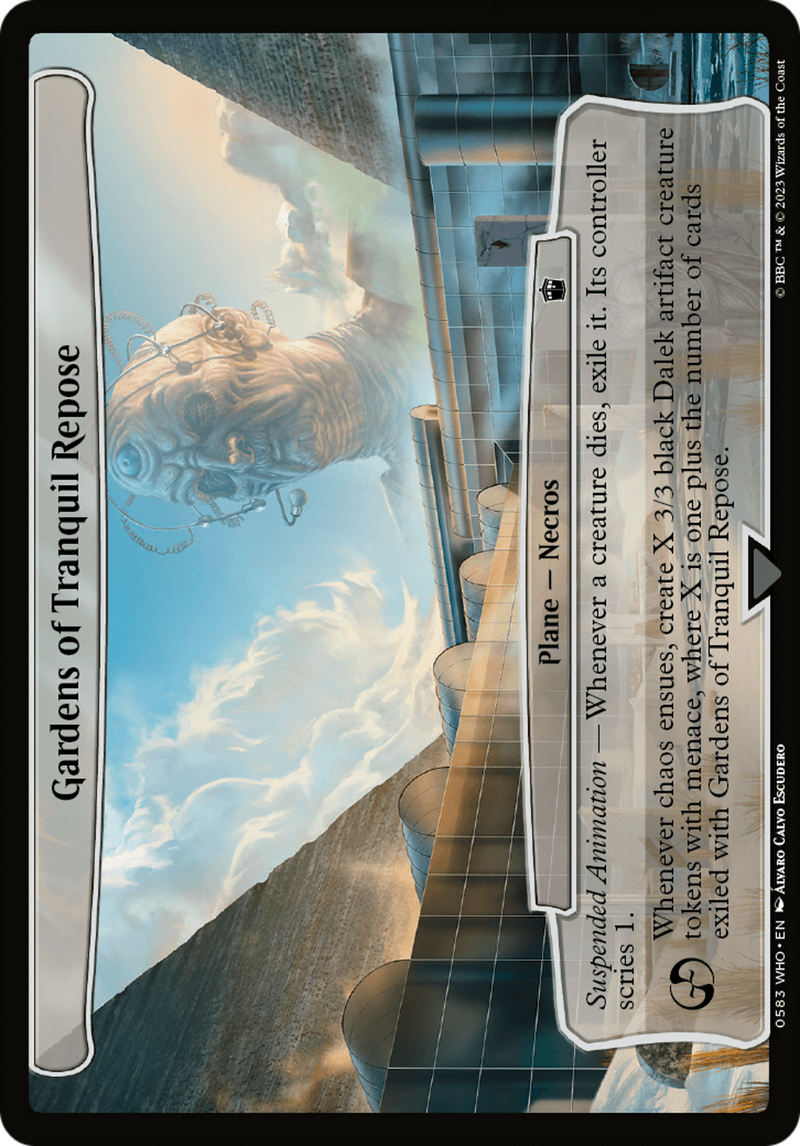 (Oversized Plane) Gardens of Tranquil Repose [Doctor Who Planes]
