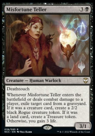 Misfortune Teller (Promo Pack) [Streets of New Capenna Commander Promo Pack]