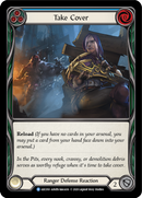 Take Cover (Blue) [U-ARC050] (Arcane Rising Unlimited) Unlimited Rainbow Foil