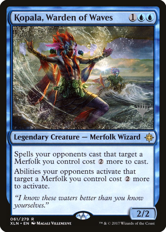 Kopala, Warden of Waves (Promo Pack) [Ixalan Promo Pack]