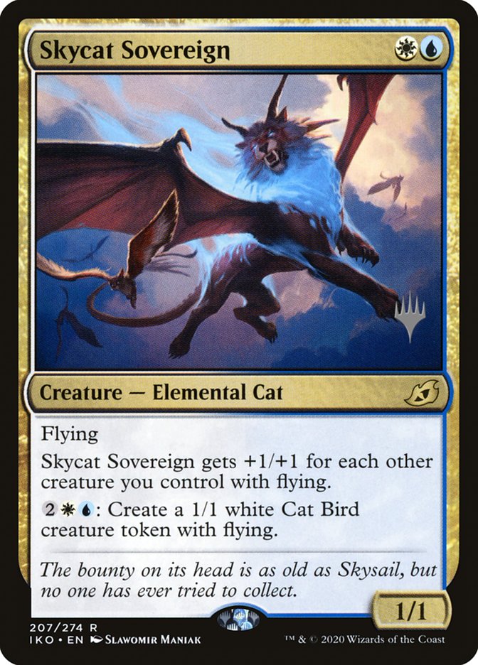 Skycat Sovereign (Promo Pack) [Ikoria: Lair of Behemoths Promo Pack]