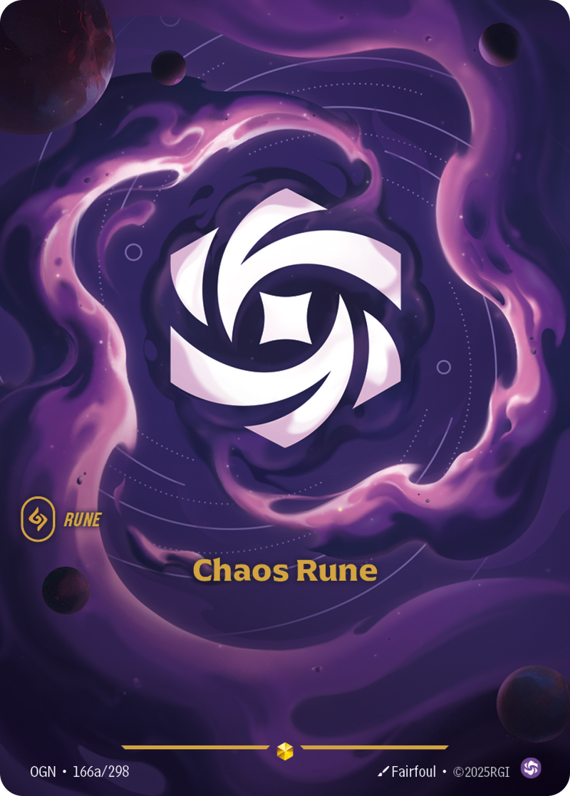 front of card Chaos Rune (Showcase) [Origins]