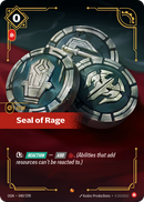 front of card Seal of Rage [Origins]