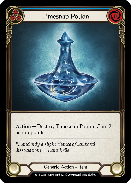 Timesnap Potion [WTR172-R] (Welcome to Rathe) Alpha Print Rainbow Foil