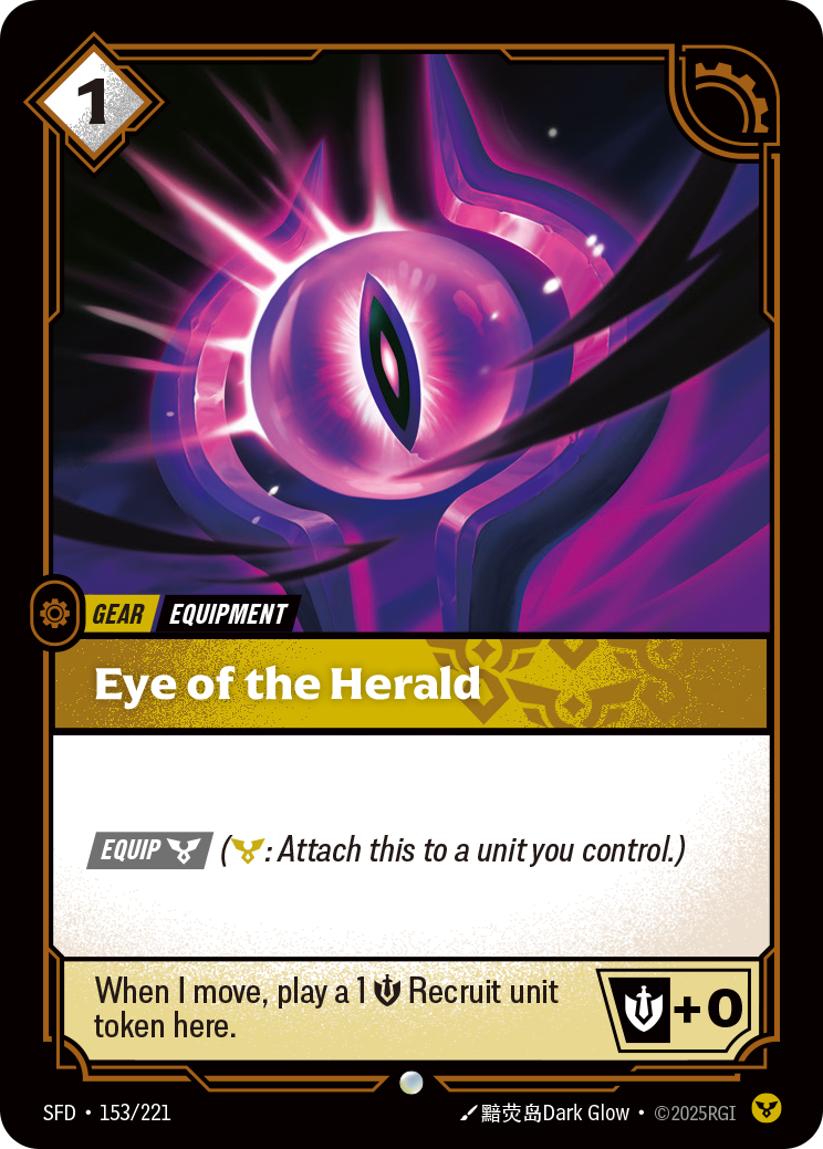 front of card Eye of the Herald [Spiritforged] 153/221