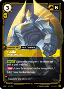 front of card Galio, Indefatigable [Unleashed] 171/219
