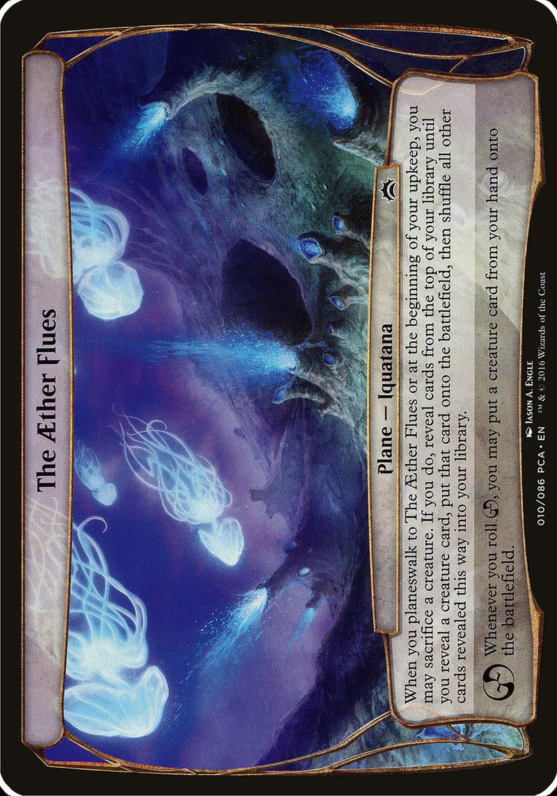 (Oversized Plane) The Aether Flues [Planechase Anthology Planes]