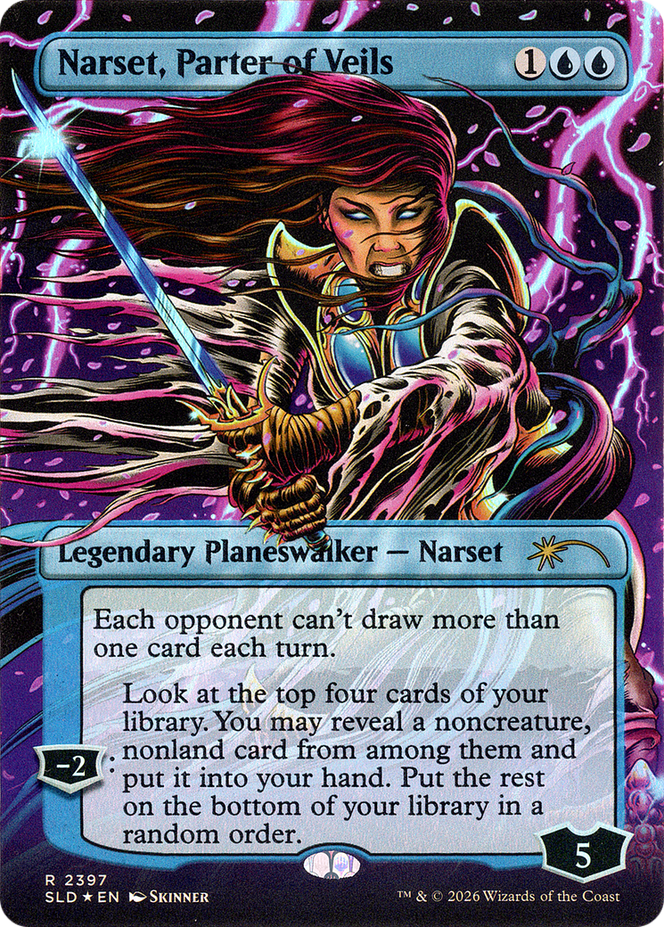 Narset, Parter of Veils (2397) [Secret Lair Drop Series]