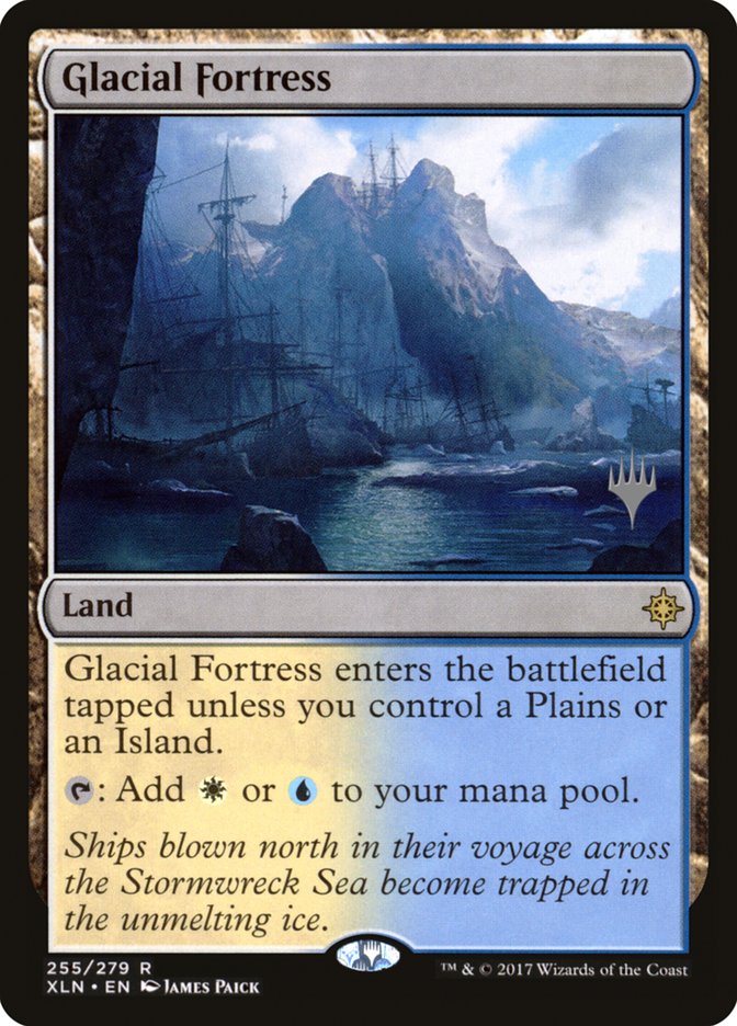 Glacial Fortress (Promo Pack) [Ixalan Promo Pack]