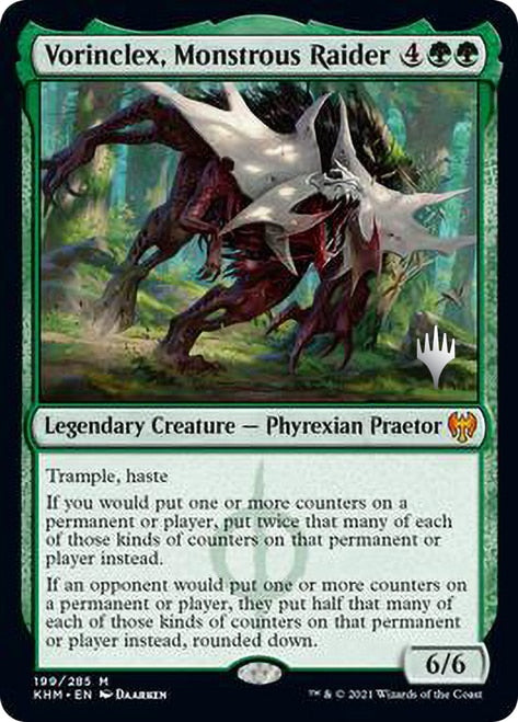 Vorinclex, Monstrous Raider (Promo Pack) [Kaldheim Promo Pack]